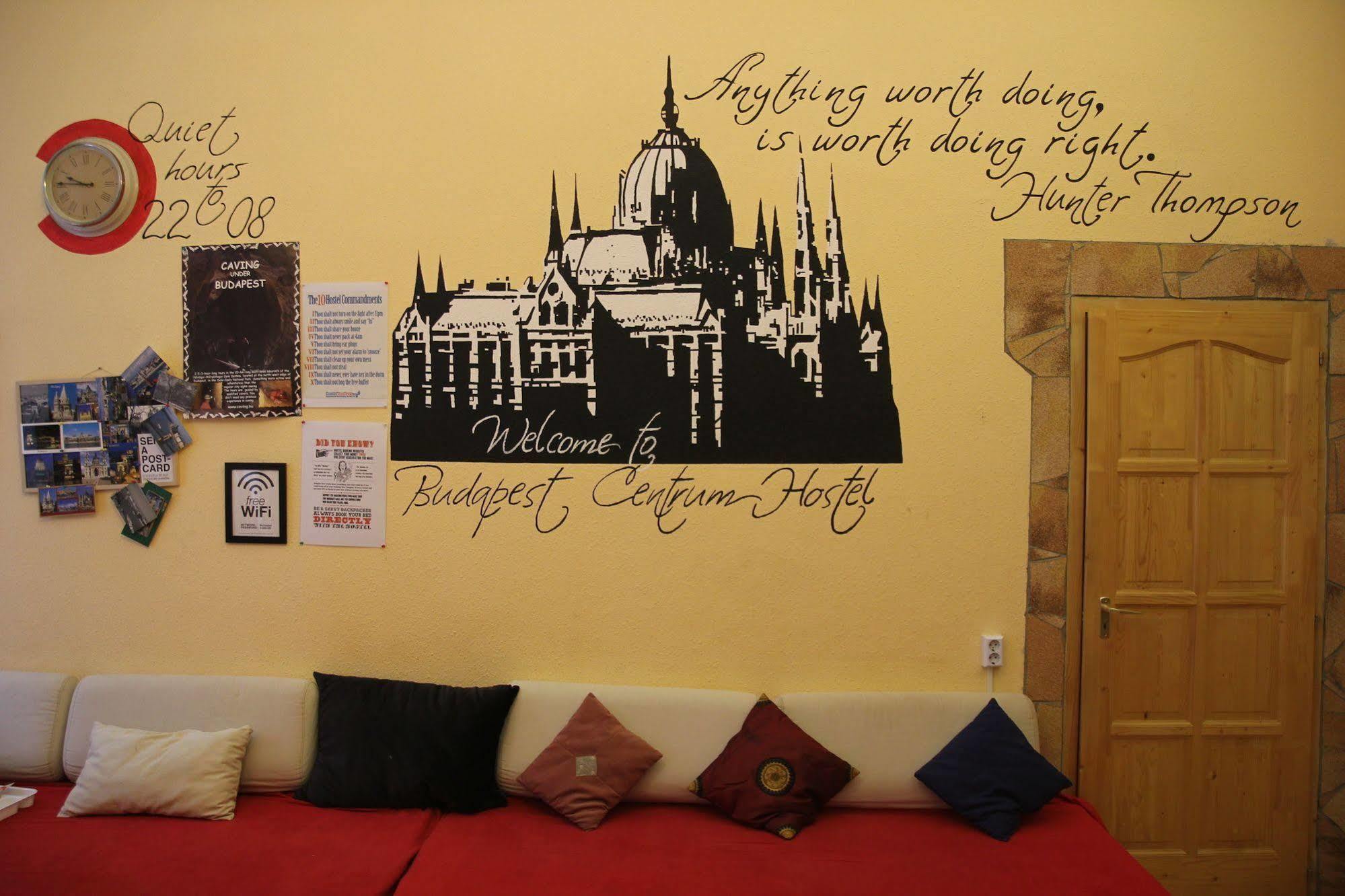 Budapest Centrum Cozy Hostel Esterno foto